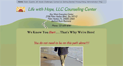 Desktop Screenshot of lifewithhope.com